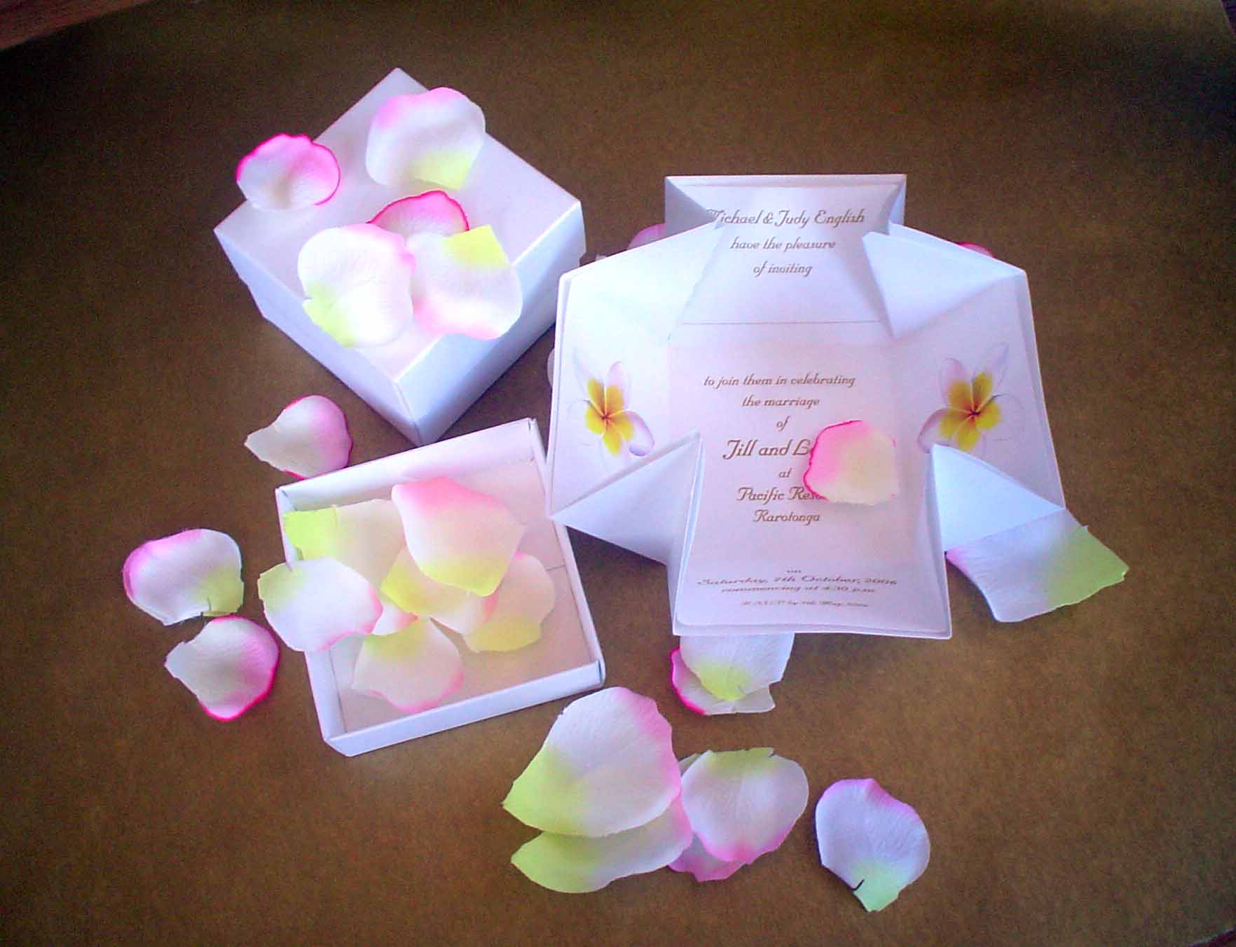 Box Invitations Wedding