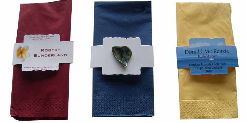 Serviette Wraps